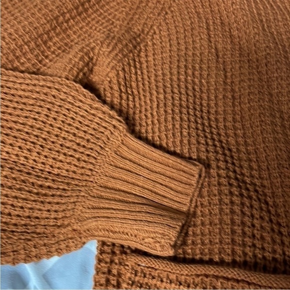 size XL Zenana brown cardigan with pockets - Picture 4 of 7